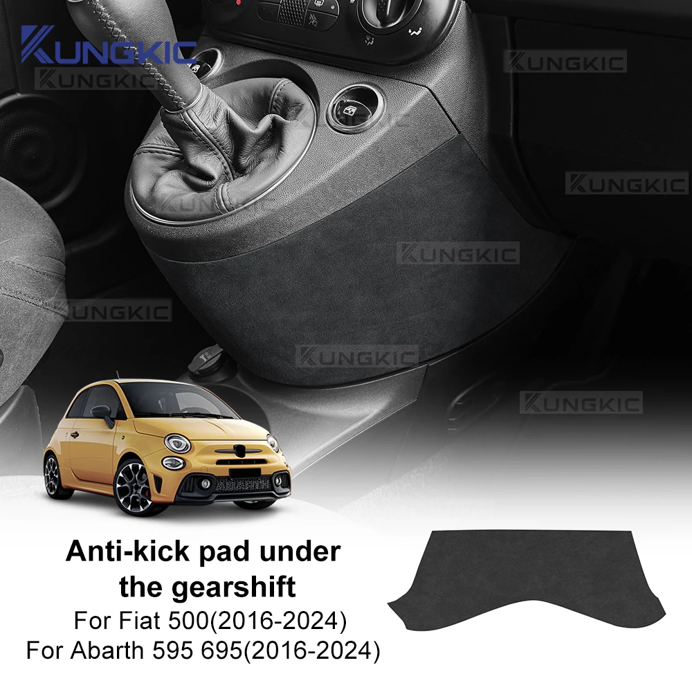 Car Accessories Under 500 - Naklejka zamszowa na dół konsoli środkowej