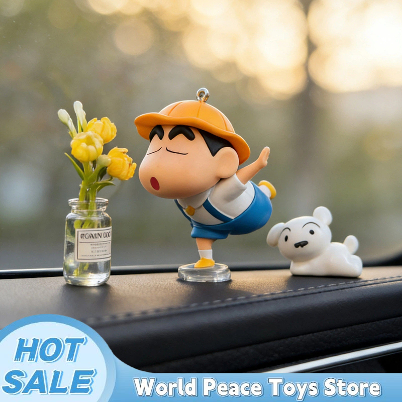 Car Accessories Etsy - Figurki Crayon Shin-Chan na deskę rozdzielczą