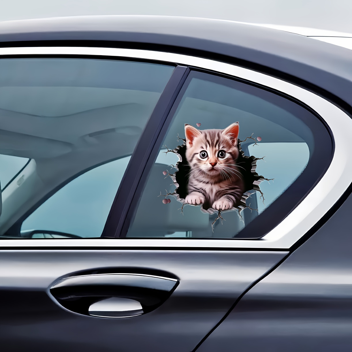 Naklejka samochodowa z wzorem  – Car Accessories Unique recenzja i cena