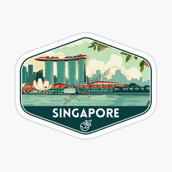Singapur SIN Flaga Mapa Merlio – Car Accessories Singapore recenzja i cena