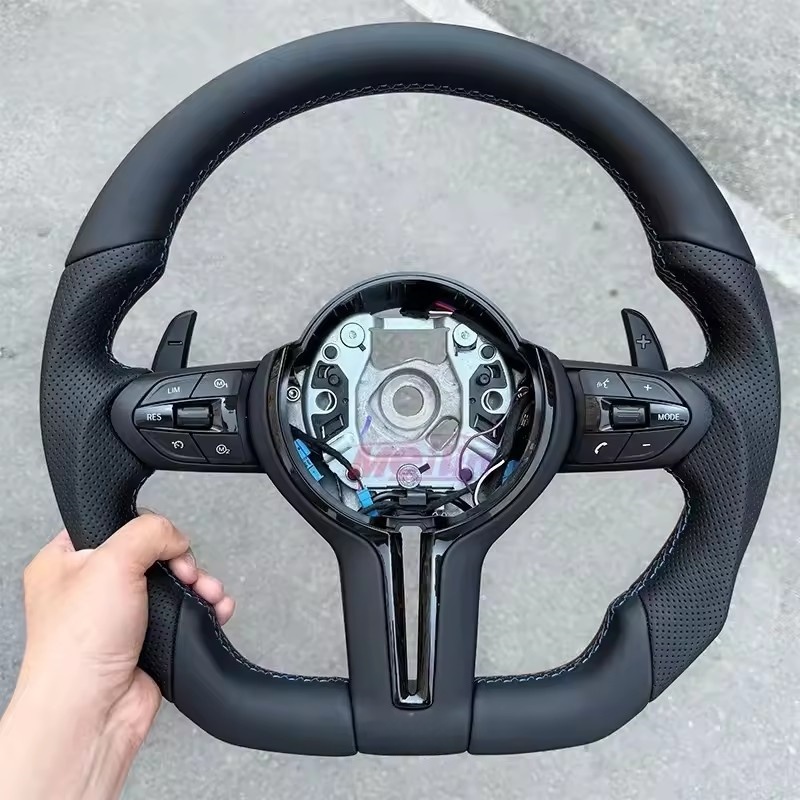 Skórzana osłona kierownicy sam – Car Accessories Etsy recenzja i cena