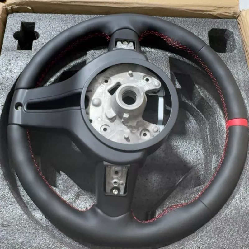 Skórzana osłona kierownicy sam – Car Accessories Etsy recenzja i cena