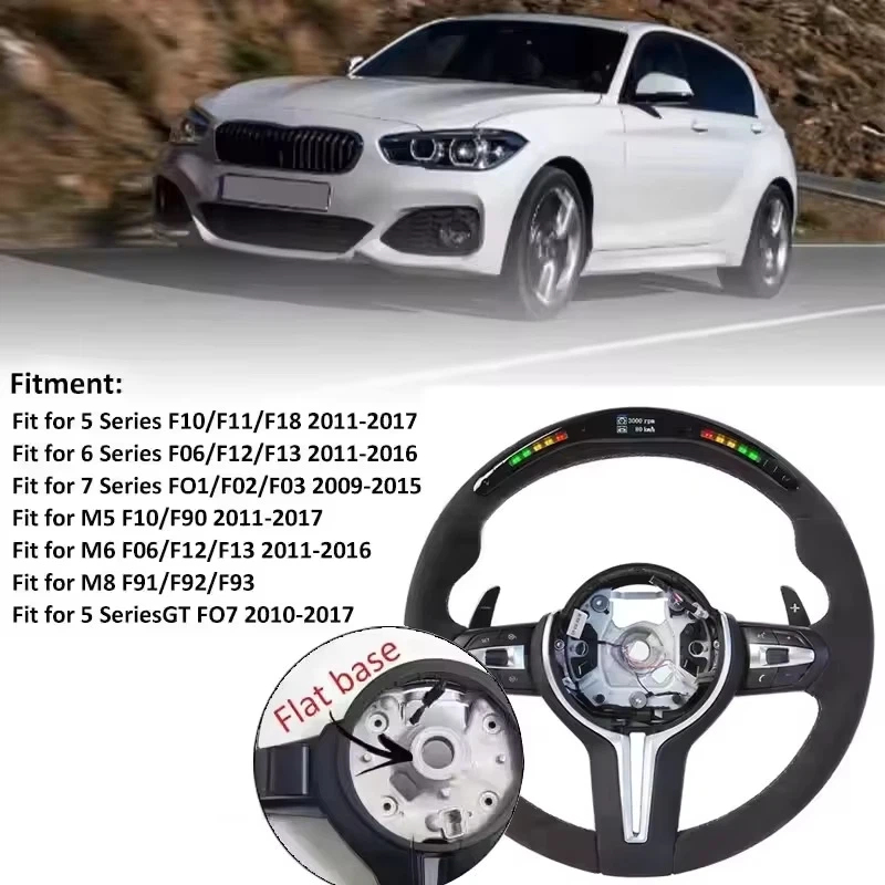 Skórzana osłona kierownicy sam – Car Accessories Etsy recenzja i cena
