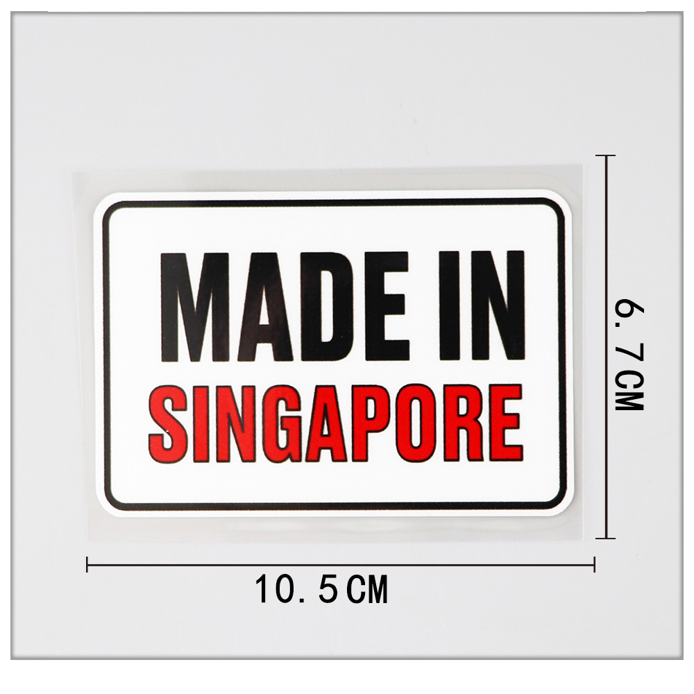 Naklejka samochodowa wykonana  – Car Accessories Singapore recenzja i cena