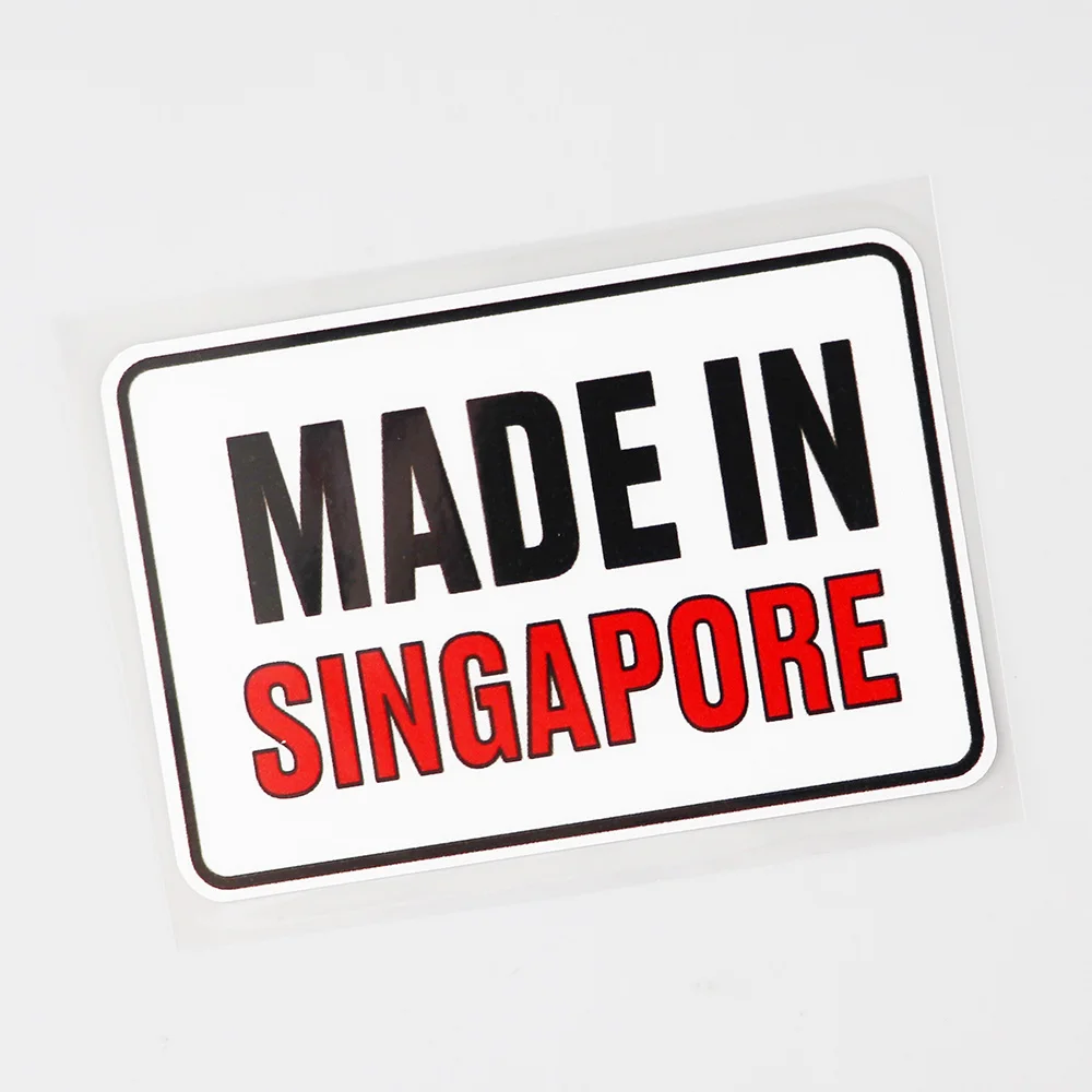Naklejka samochodowa wykonana  – Car Accessories Singapore recenzja i cena