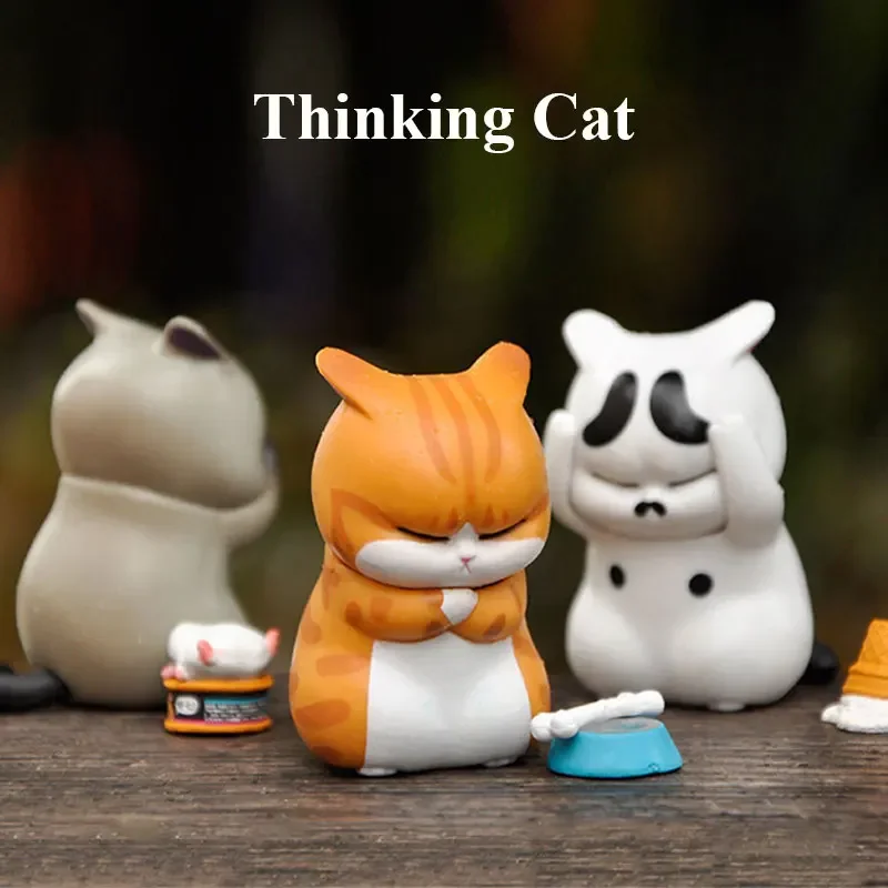 Thinking Cat Blind Box Urocze  – Car Accessories Girl recenzja i cena
