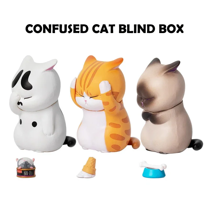 Thinking Cat Blind Box Urocze  – Car Accessories Girl recenzja i cena